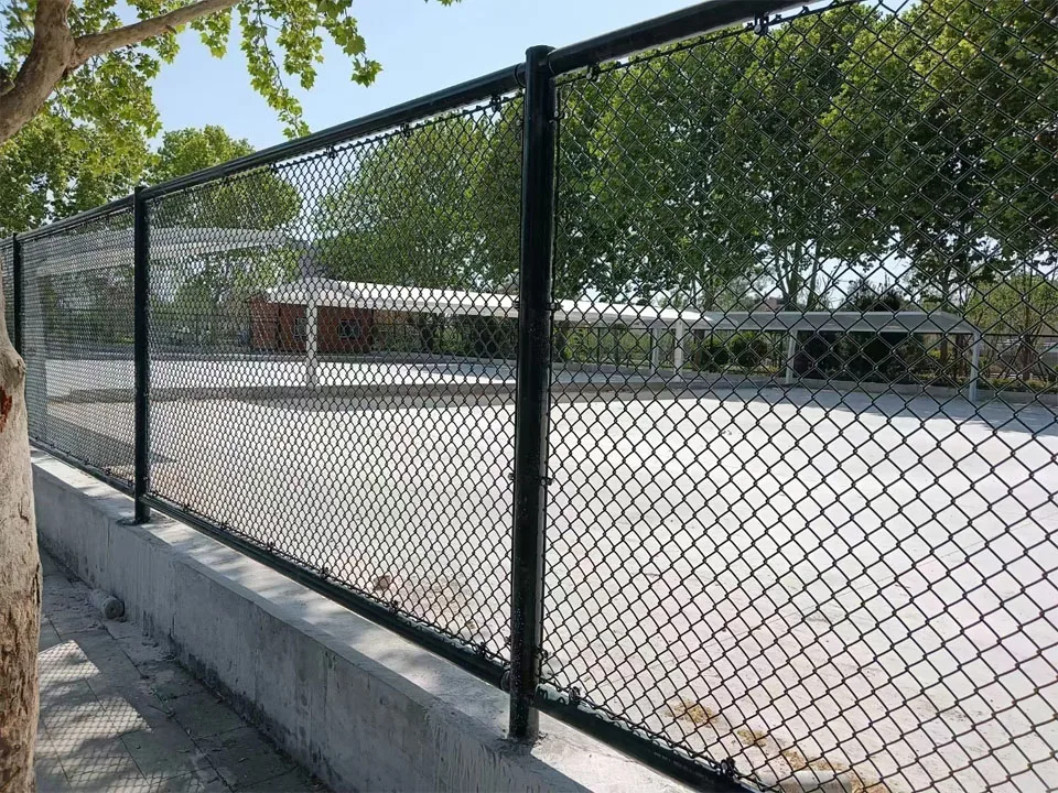 Tennis fence court dedicated stadium