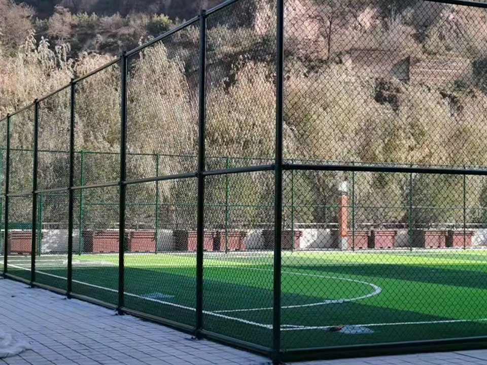 Tennis fence court dedicated stadium