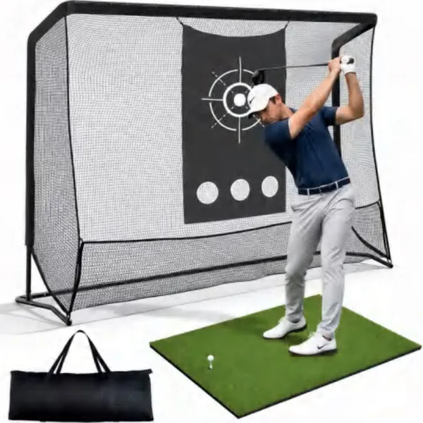 10x8 ft Golf Simulator Enclosure Net 10x8 ft Golf Simulator Enclosure Net