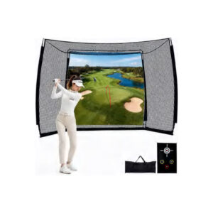 10x8 ft Golf Simulator Enclosure Net
