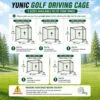 Rete per gabbia di tiro da golf commerciale