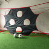 Portable Soccer Goal with 4-Hole Target Sheet