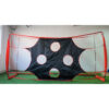 Portable Soccer Goal with 4-Hole Target Sheet