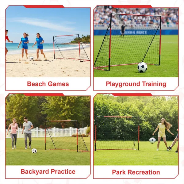 Portable Soccer Goal with Tubular Frame for Bulk Supply