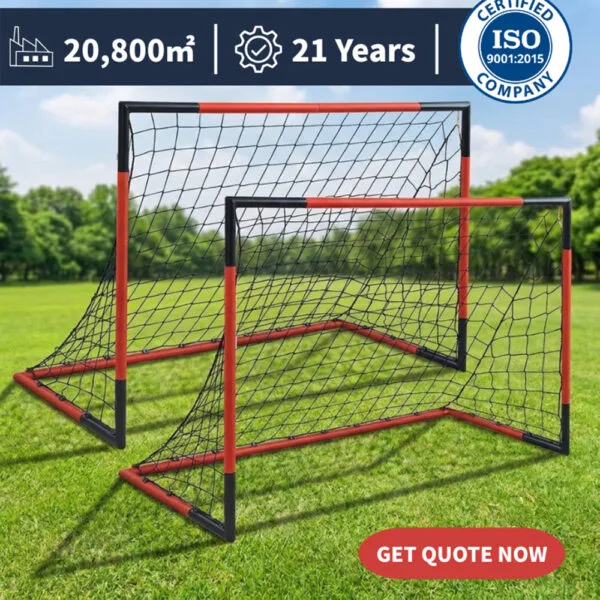 Portable Soccer Goal with Tubular Frame for Bulk Supply