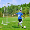 Powder-Coated Steel Soccer Goal Set
